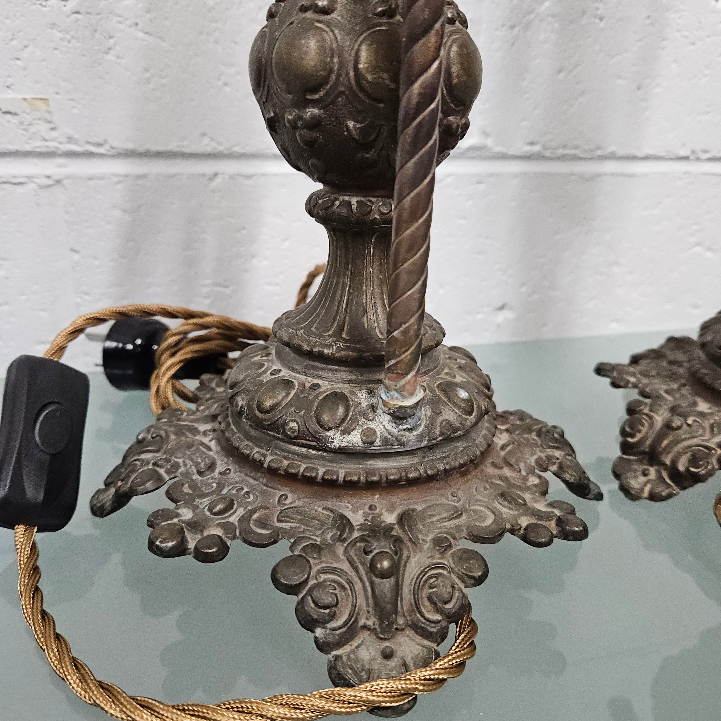 Antique Pair of Decorative Cherub Table Lamps | Antique & Vintage | Moonee Ponds Antiques | Australia Wide Delivery