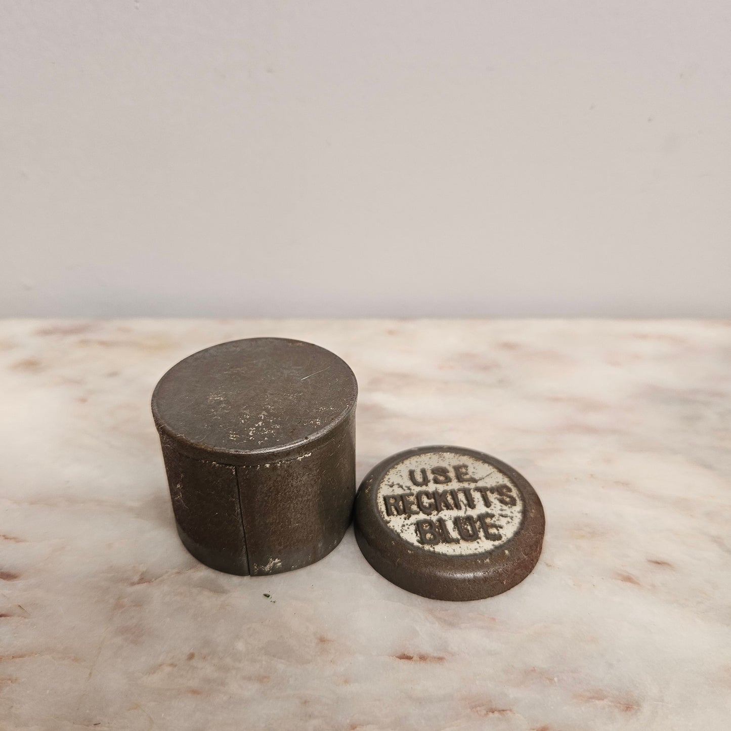 Vintage "Reckitts Blue" Blue Bag Tin