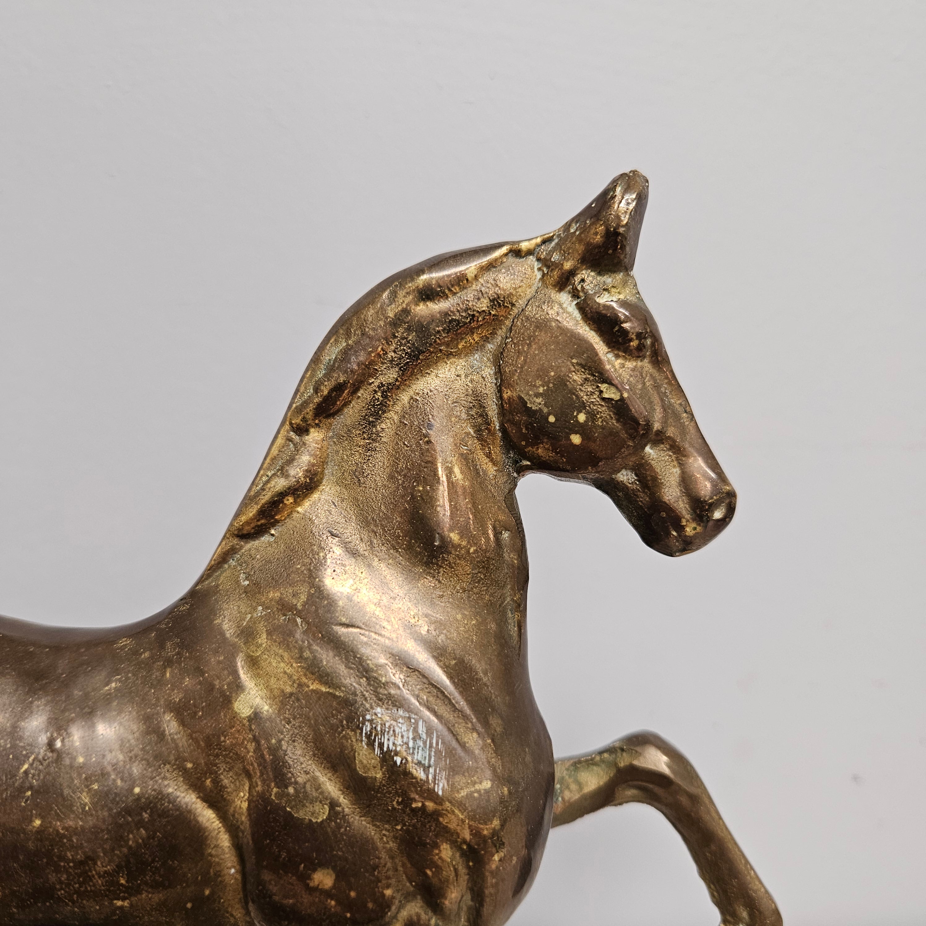 Vintage Bronze Prancing Horse | Antique & Vintage | Moonee Ponds Antiques | Australia Wide Delivery