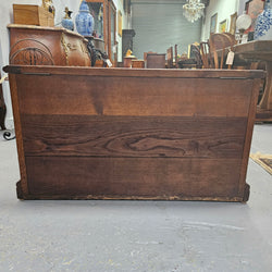 19th Century Nicely Carved French Oak Trunk | Antique & Vintage | Moonee Ponds Antiques | Australia Wide Delivery