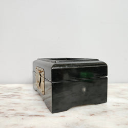 Chinese Lacquer & Brass Trinket Box | Antique & Vintage | Moonee Ponds Antiques | Australia Wide Delivery