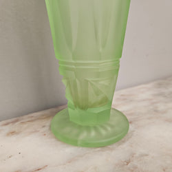 Vintage Depression Glass Vase | Antique & Vintage | Moonee Ponds Antiques | Australia Wide Delivery