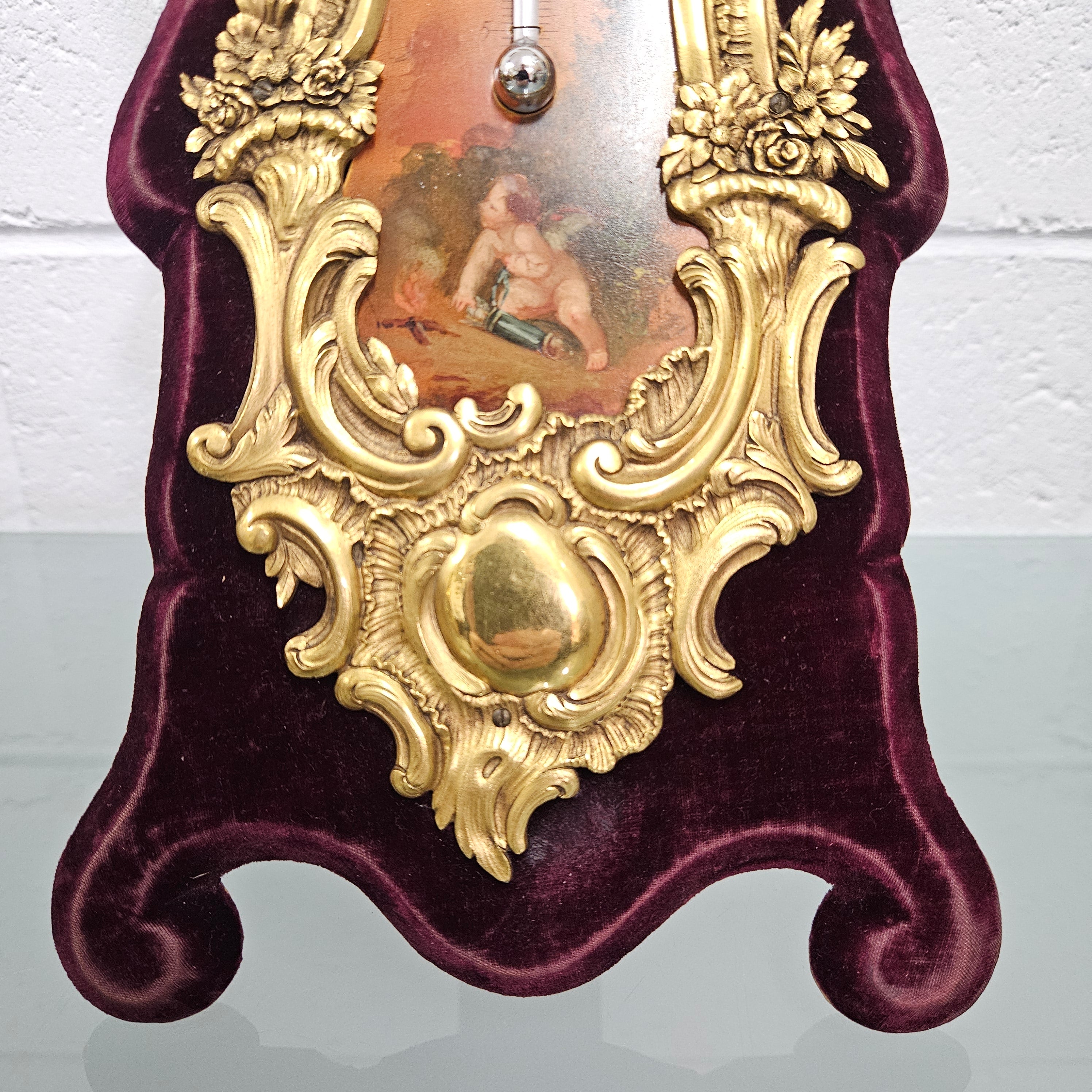 French Antique Louis XV Style Desk / Table Thermometer | Antique & Vintage | Moonee Ponds Antiques | Australia Wide Delivery