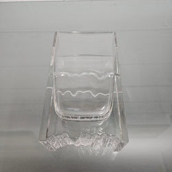 Ilttala Finland Tapio Wirkkala Clear Glass Vase | Antique & Vintage | Moonee Ponds Antiques | Australia Wide Delivery