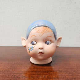 Vintage "Kay McKee" Pixie Dolls Head "1986"