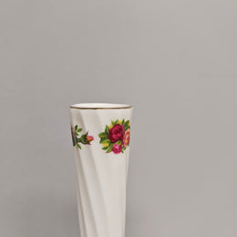 Vintage Roses Narrow Neck Vase