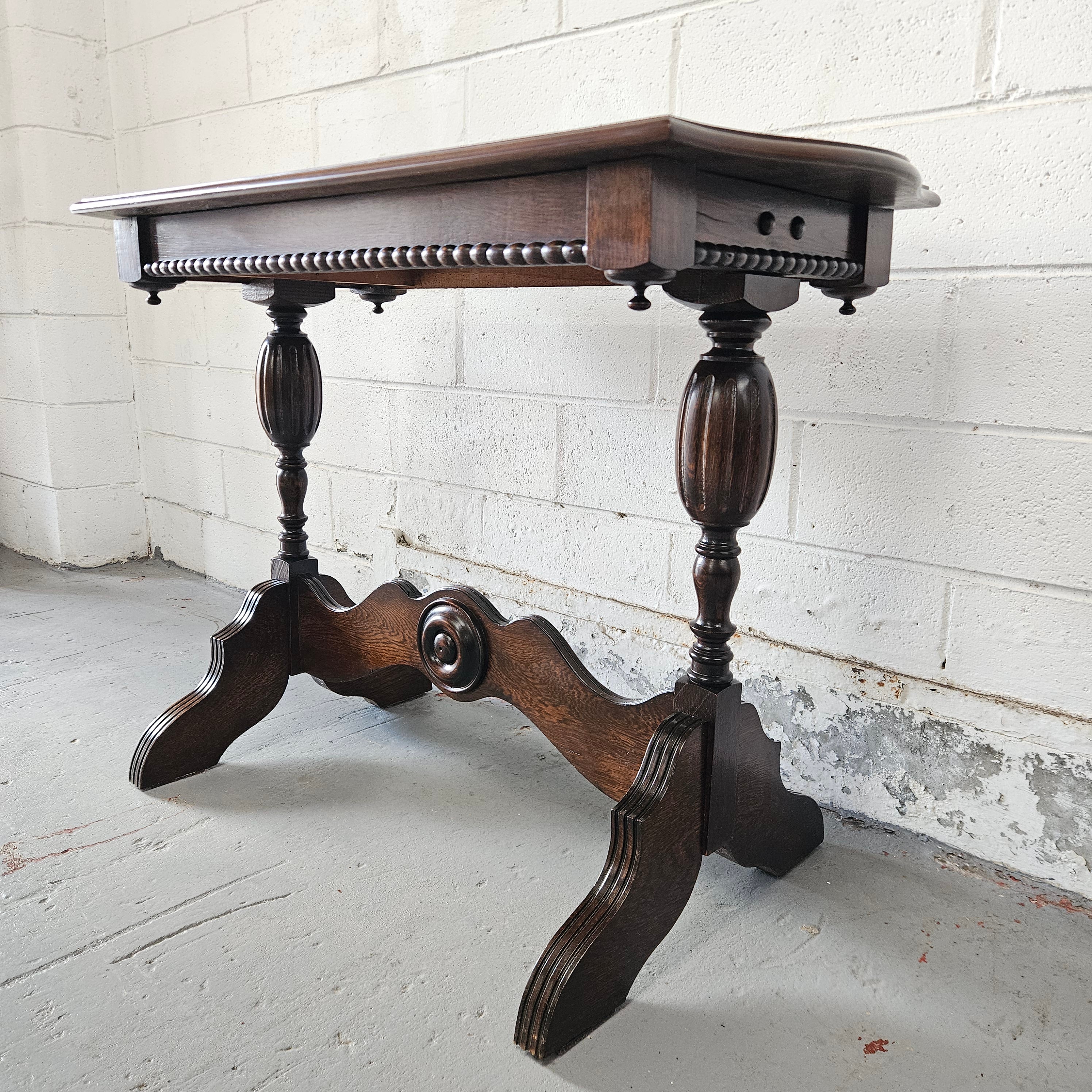 Tudor Style Oak Occasional Table | Antique & Vintage | Moonee Ponds Antiques | Australia Wide