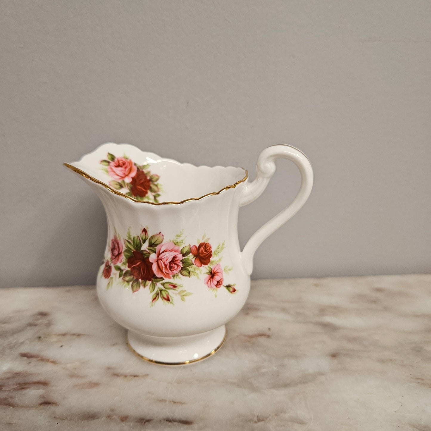 Vintage Royal Standard 'English Rose' Milk Jug