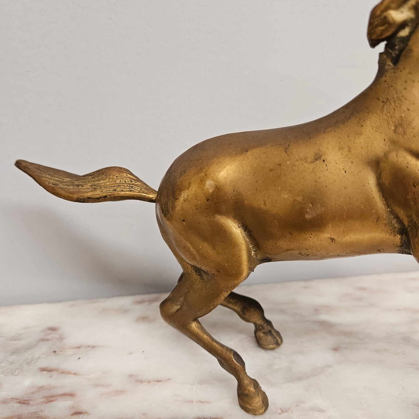 Vintage Bronze Standing Horse