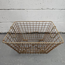 Antique Wire Baskets With Handles | Antique & Vintage | Moonee Ponds Antiques | Australia Wide Delivery