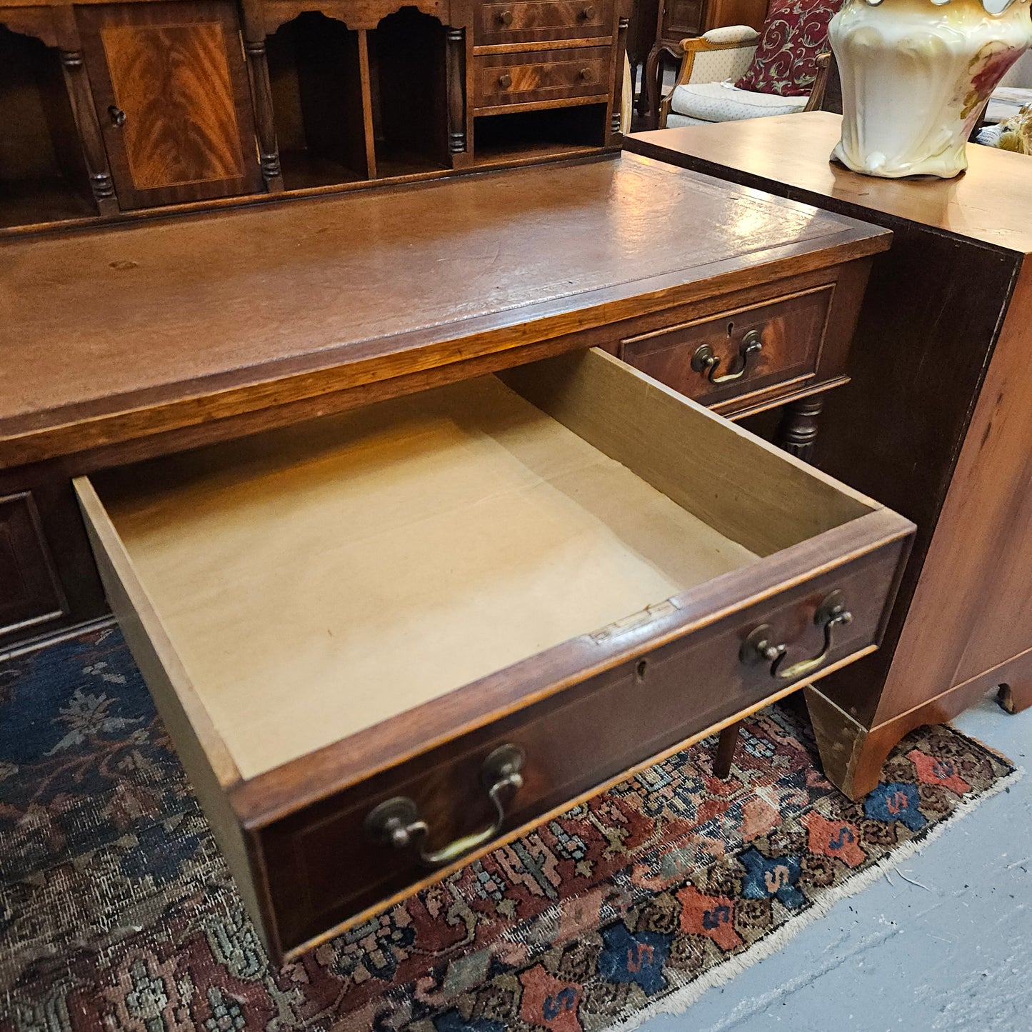 Mahogany Bonheur Du Jour Desk