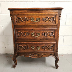 French Oak Louis XV Style Chest Of Drawers | Antique & Vintage | Moonee Ponds Antiques | Australia Wide Delivery