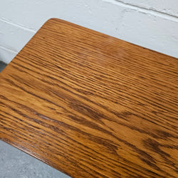 Set of Three Oak Side Tables | Antique & Vintage | Moonee Ponds Antiques | Australia Wide Delivery