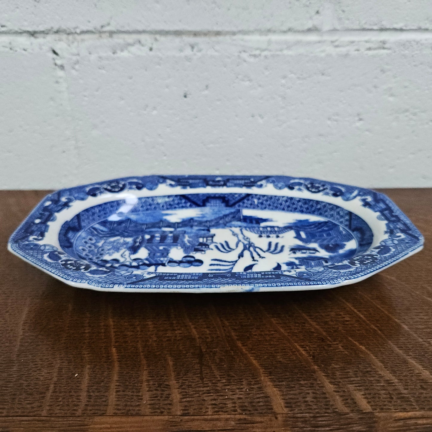 Vintage Willow Style Dish