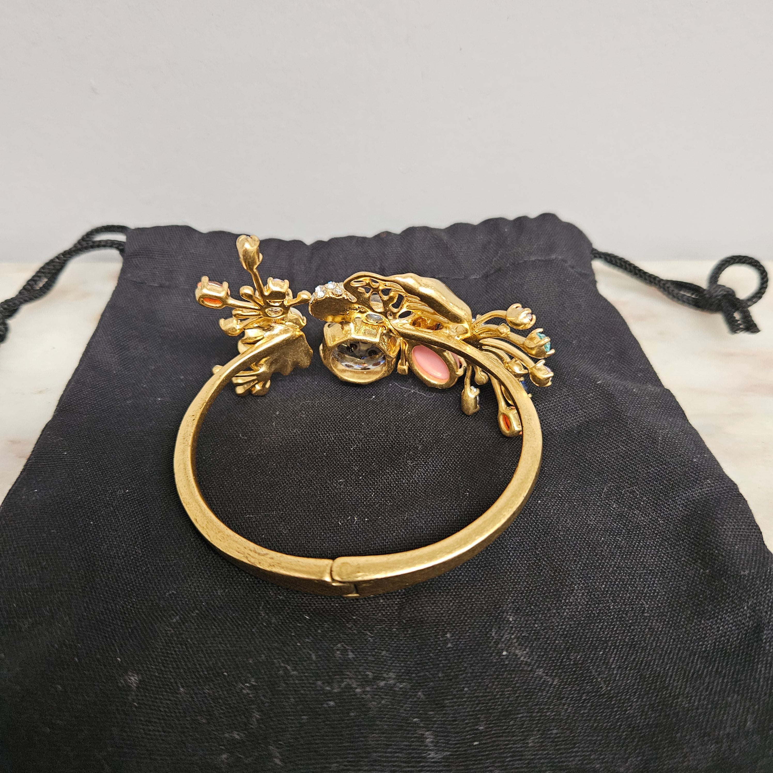 Stunning "Mimco" Hinged Decorative Bangle | Antique & Vintage | Moonee Ponds Antiques | Australia Wide Delivery