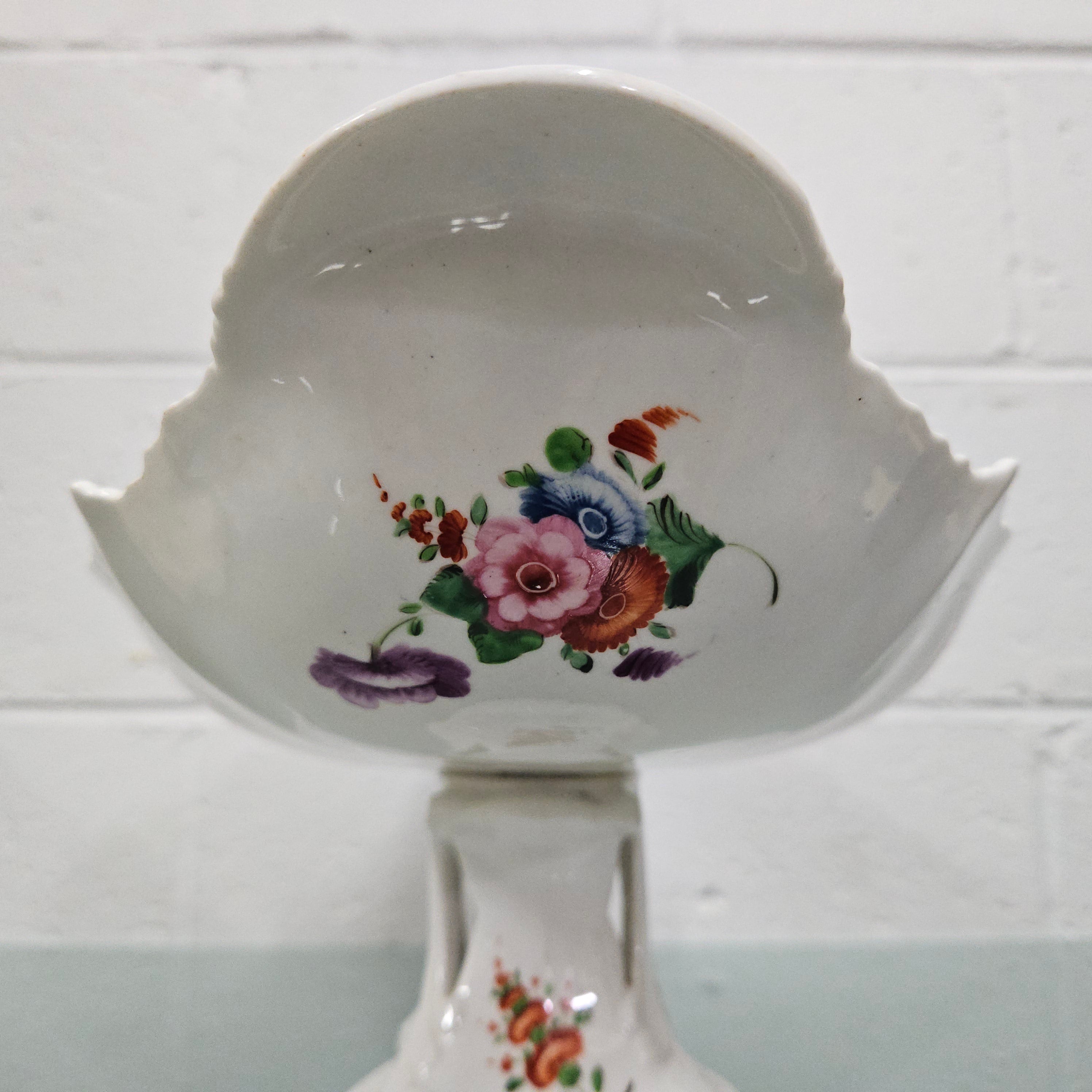 Rare Antique Hand Painted Coalport Comport Circa 1830's | Antique & Vintage | Moonee Ponds Antiques | Australia Wide Delivery