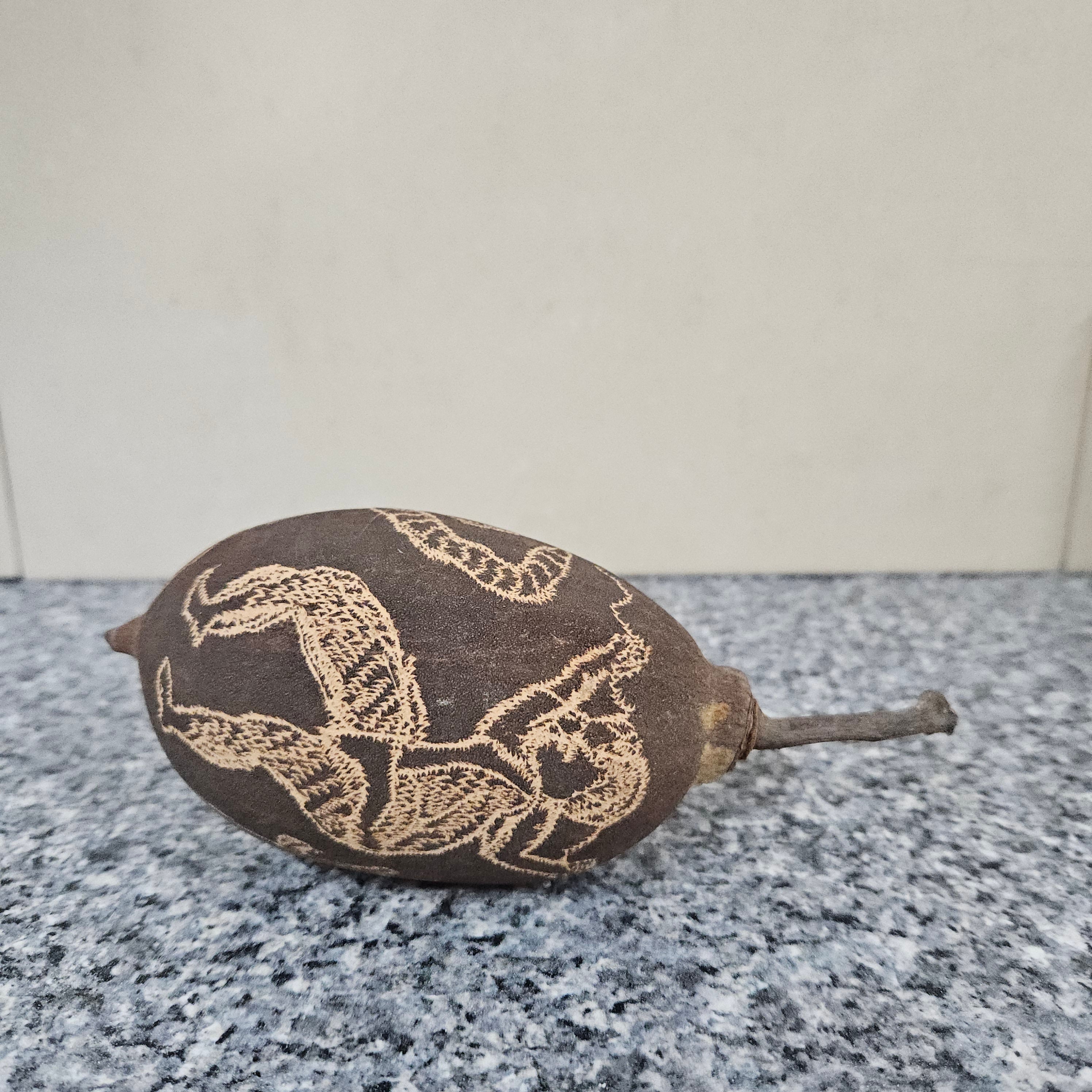 Rare Carved Boab-Treenut | Antique & Vintage | Moonee Ponds Antiques | Australia Wide Delivery
