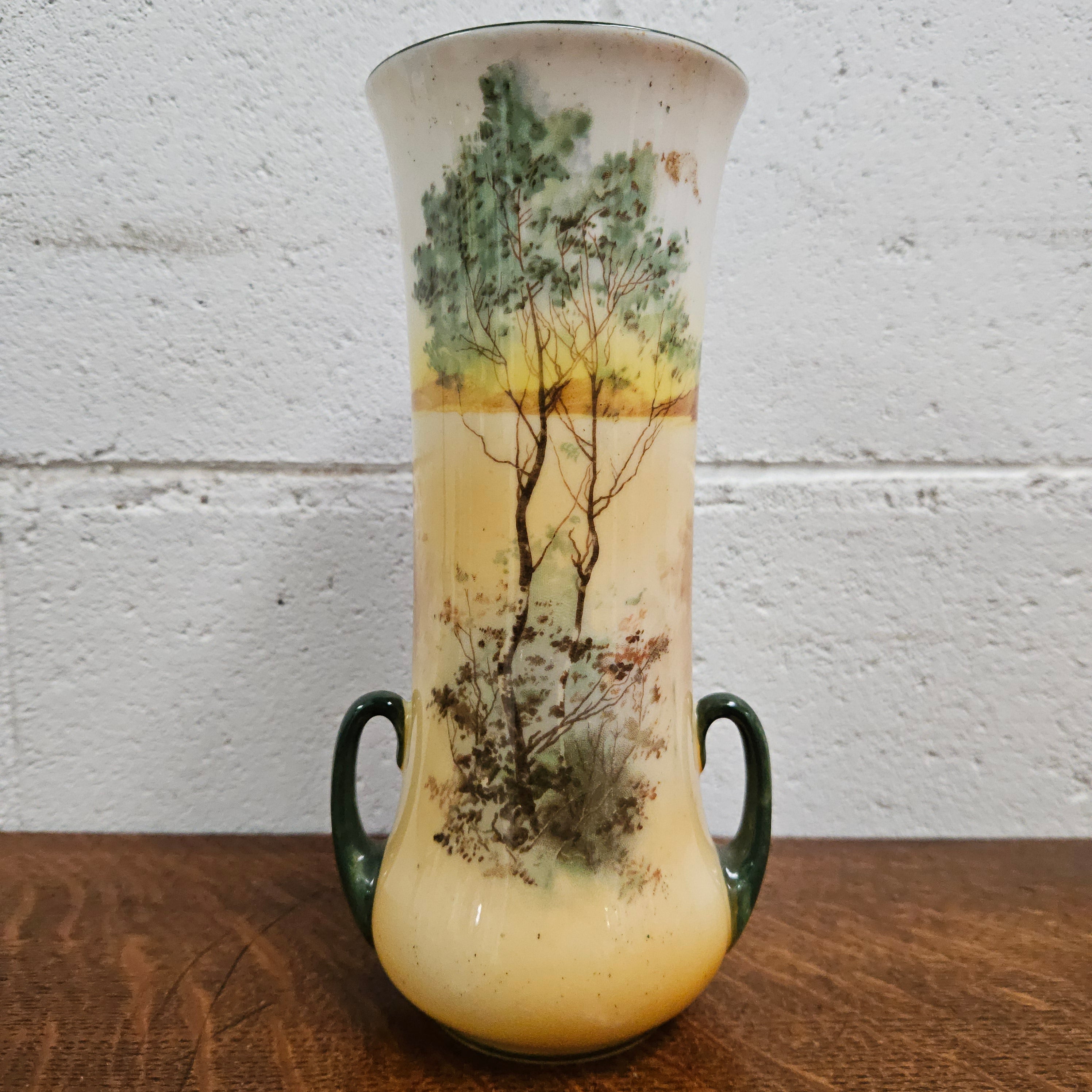 Royal Doulton Vase With Handles | Antique & Vintage | Moonee Ponds Antiques | Australia Wide Delivery