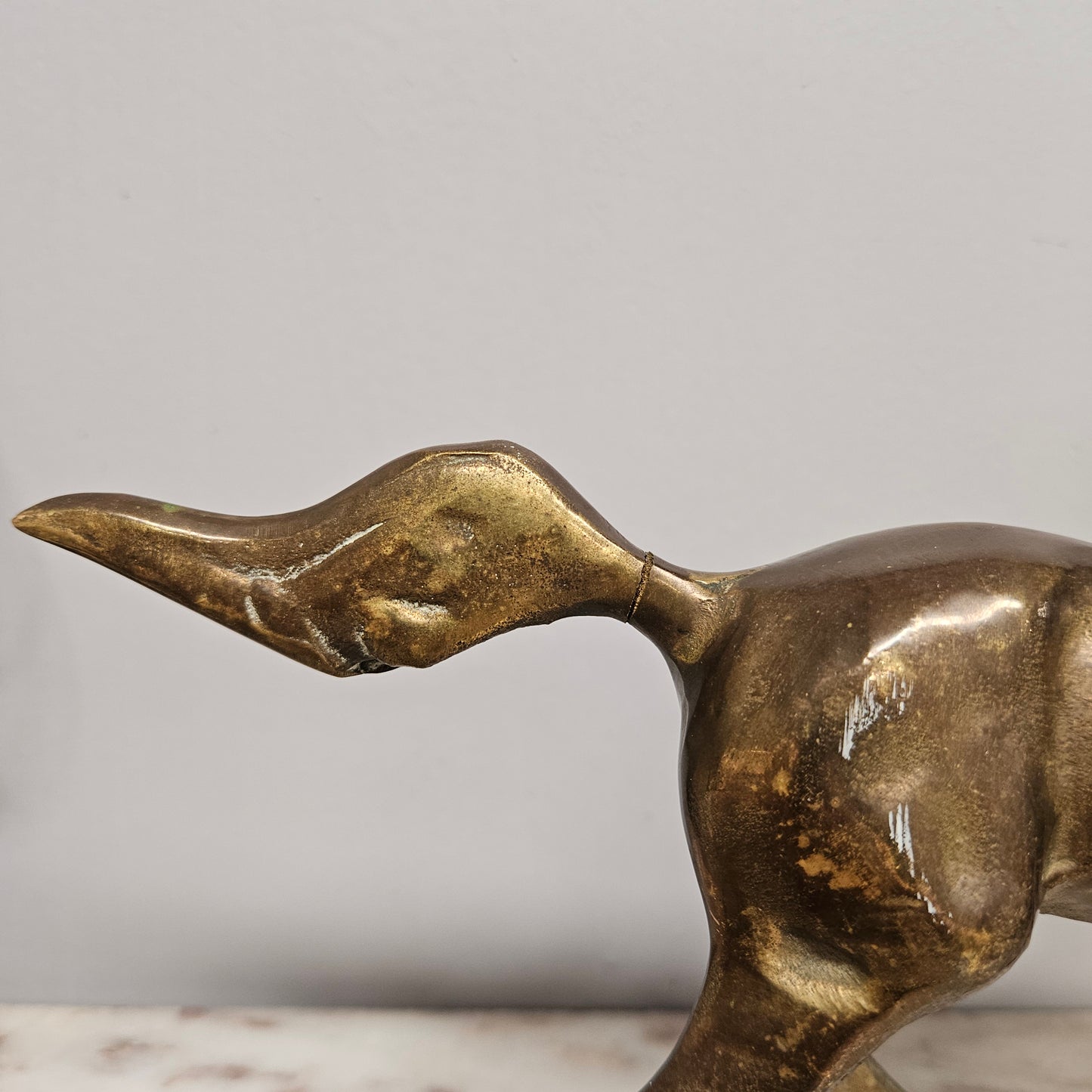 Vintage Bronze Prancing Horse