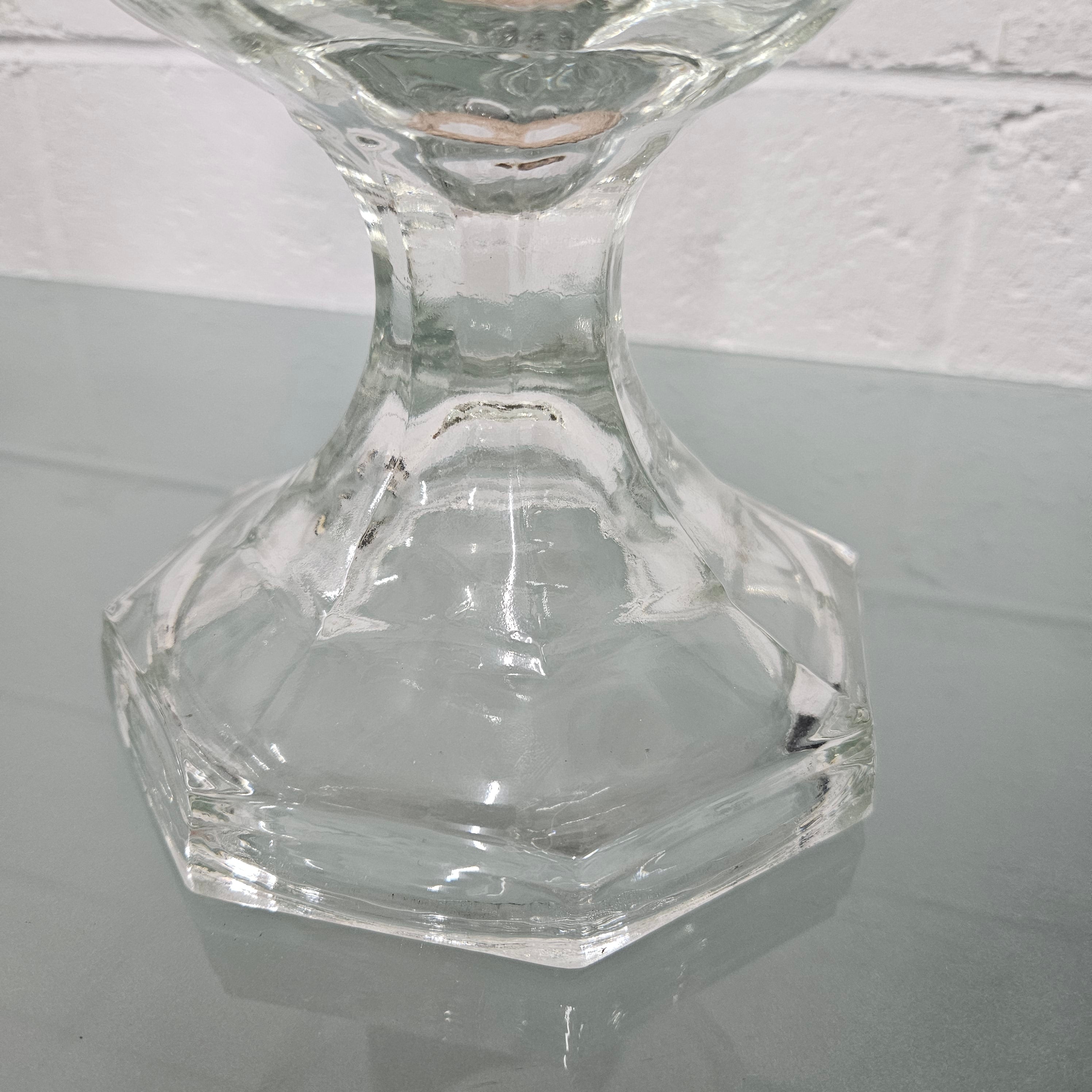 Antique Clear Glass Kero Lamp | Antique & Vintage | Moonee Ponds Antiques | Australia Wide Delivery