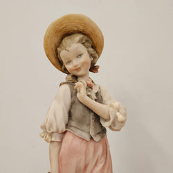 Capodimonte Signed Figurine | Antique & Vintage | Moonee Ponds Antiques | Australia Wide Delivery