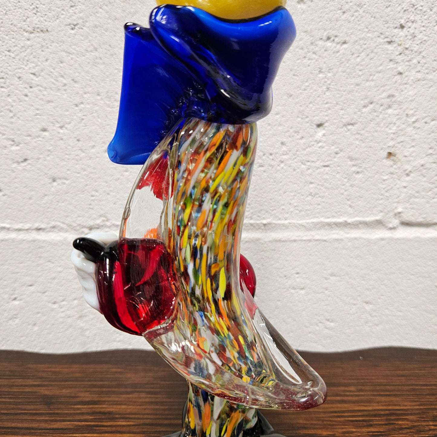 Large Italian Murano Glass Clown