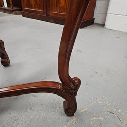 Vintage Mahogany Glass Top Coffee / Side Table Rococo Style | Antique & Vintage | Moonee Ponds Antiques | Australia Wide Delivery