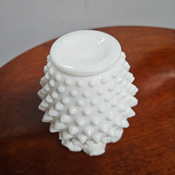 Vintage Fenton Style Milk Glass Vase