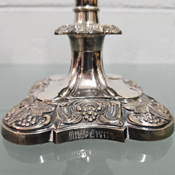 Silver EPNS Candle Holder | Antique & Vintage | Moonee Ponds Antiques | Australia Wide Delivery