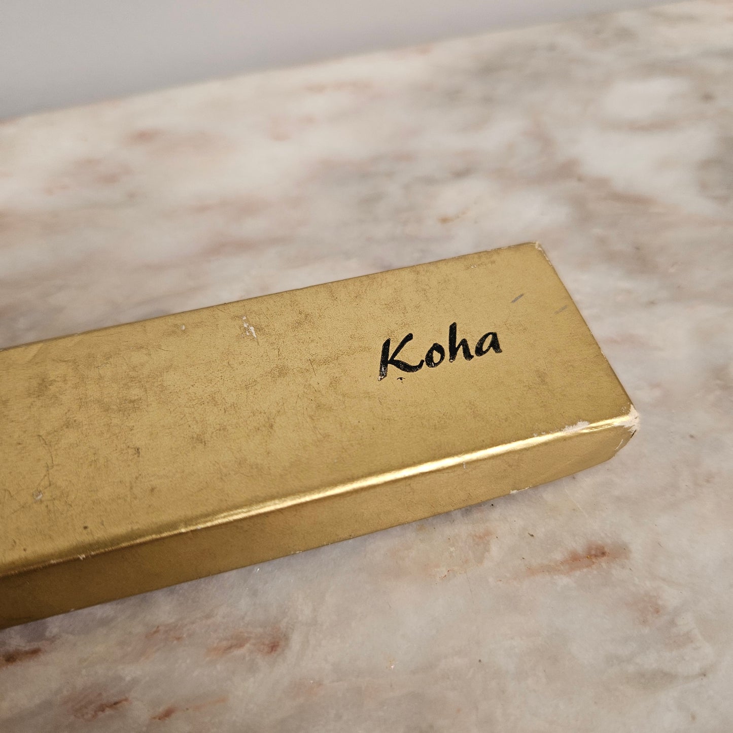 Rare Koha New Zealand Paua Shell Letter Opener