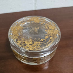Antique Gilt & Crystal Glass Box | Antique & Vintage | Moonee Ponds Antiques | Australia Wide Delivery
