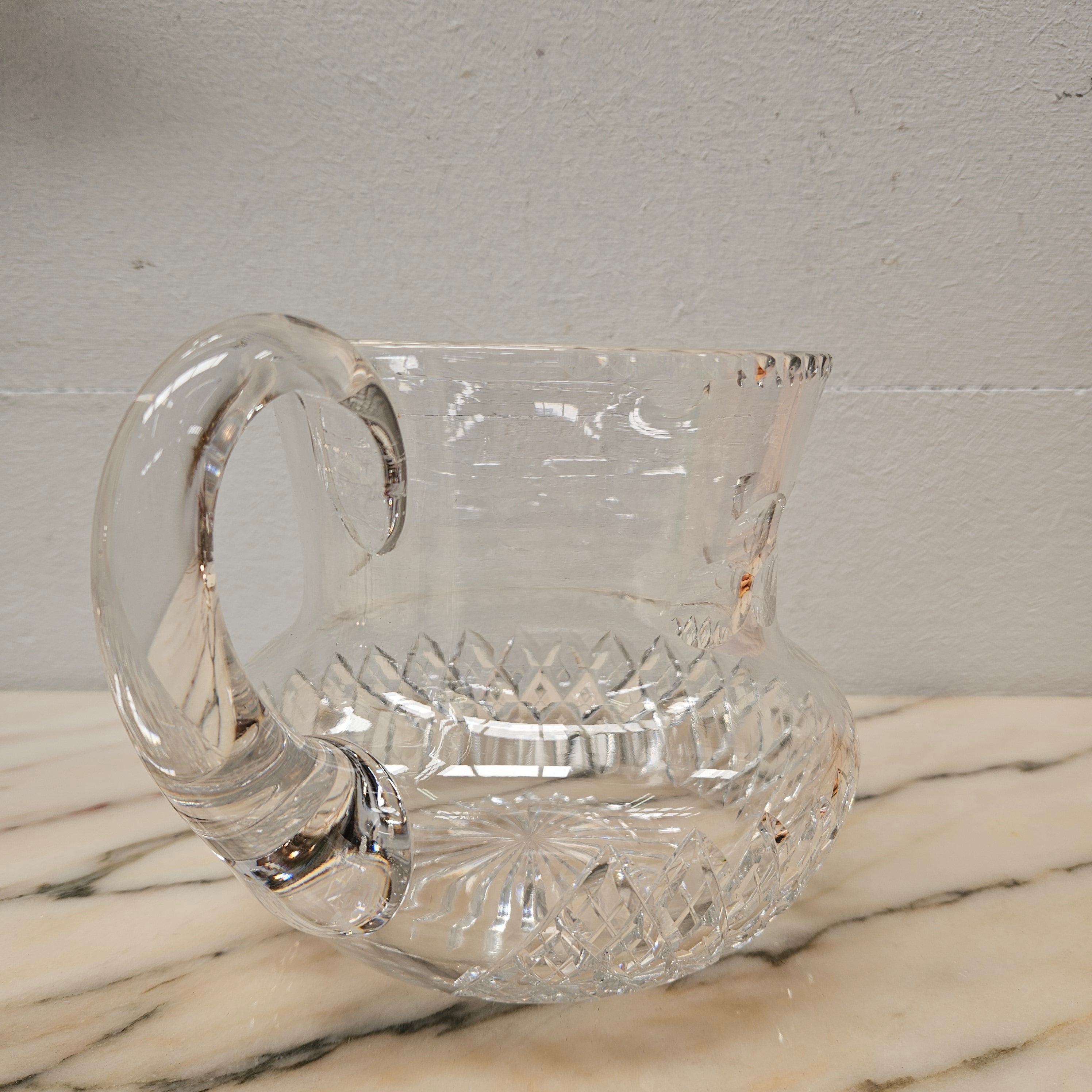 Large Vintage Hand Cut Crystal Jug | Antique & Vintage | Moonee Ponds Antiques | Australia Wide