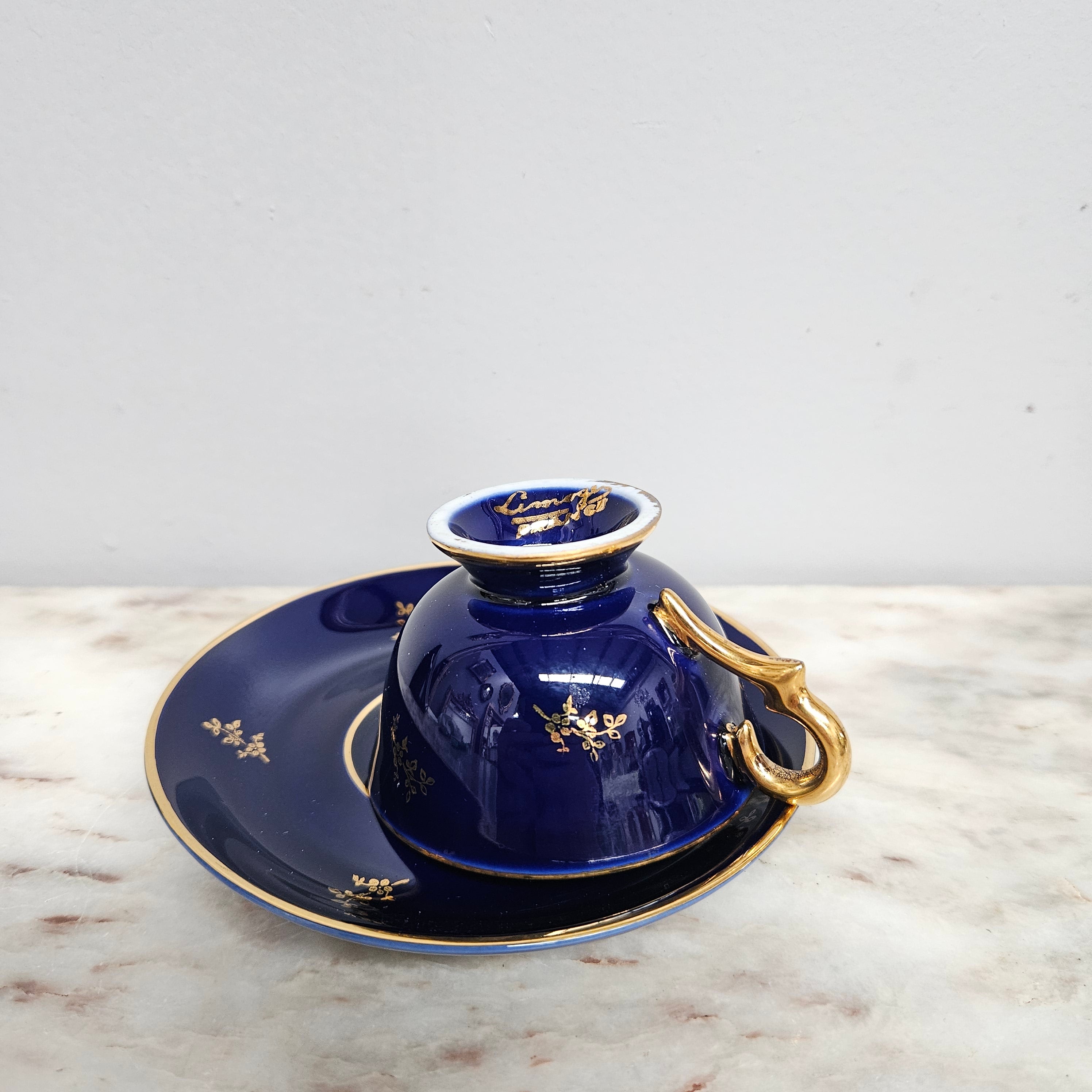 Vintage Limoges Miniature Cup & Sauce | Antique & Vintage | Moonee Ponds Antiques | Australia Wide Delivery