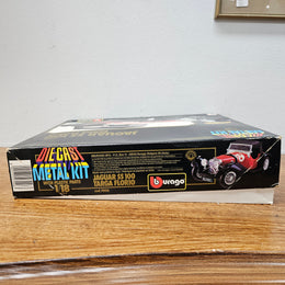Vintage Boxed (Original) 1:18 Burago Jaguar SS100 Targa Florio Kit