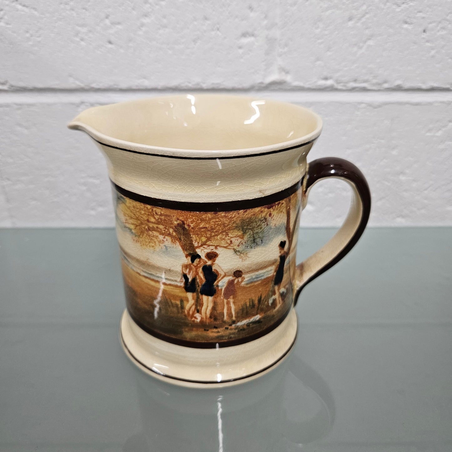 Royal Doulton Series Ware Surfing Scene Jug