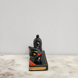 Vintage Cat on Book Ornament | Antique & Vintage | Moonee Ponds Antiques | Australia Wide Delivery