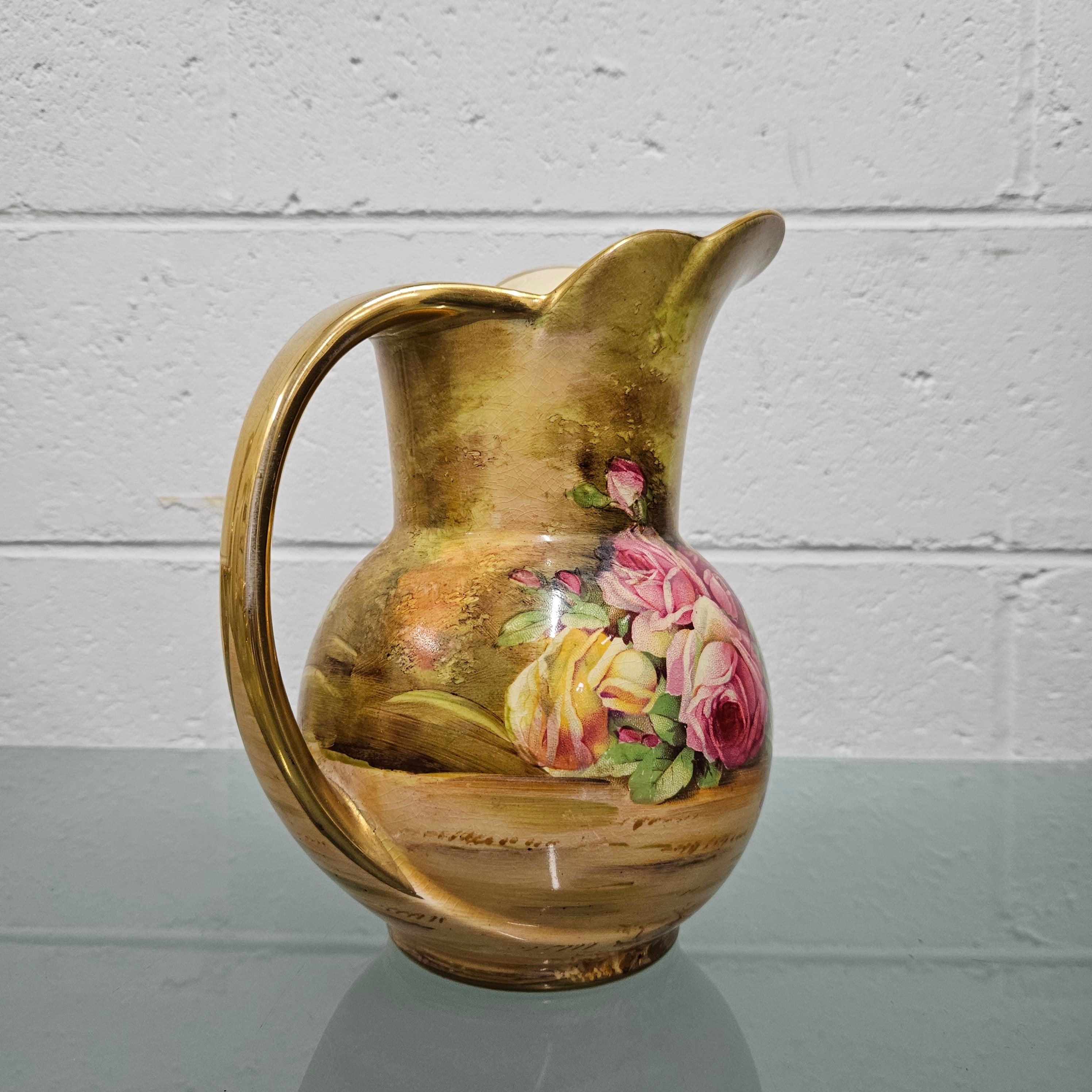 Royal Winton Hand Painted Jug | Antique & Vintage | Moonee Ponds Antiques | Australia Wide Delivery