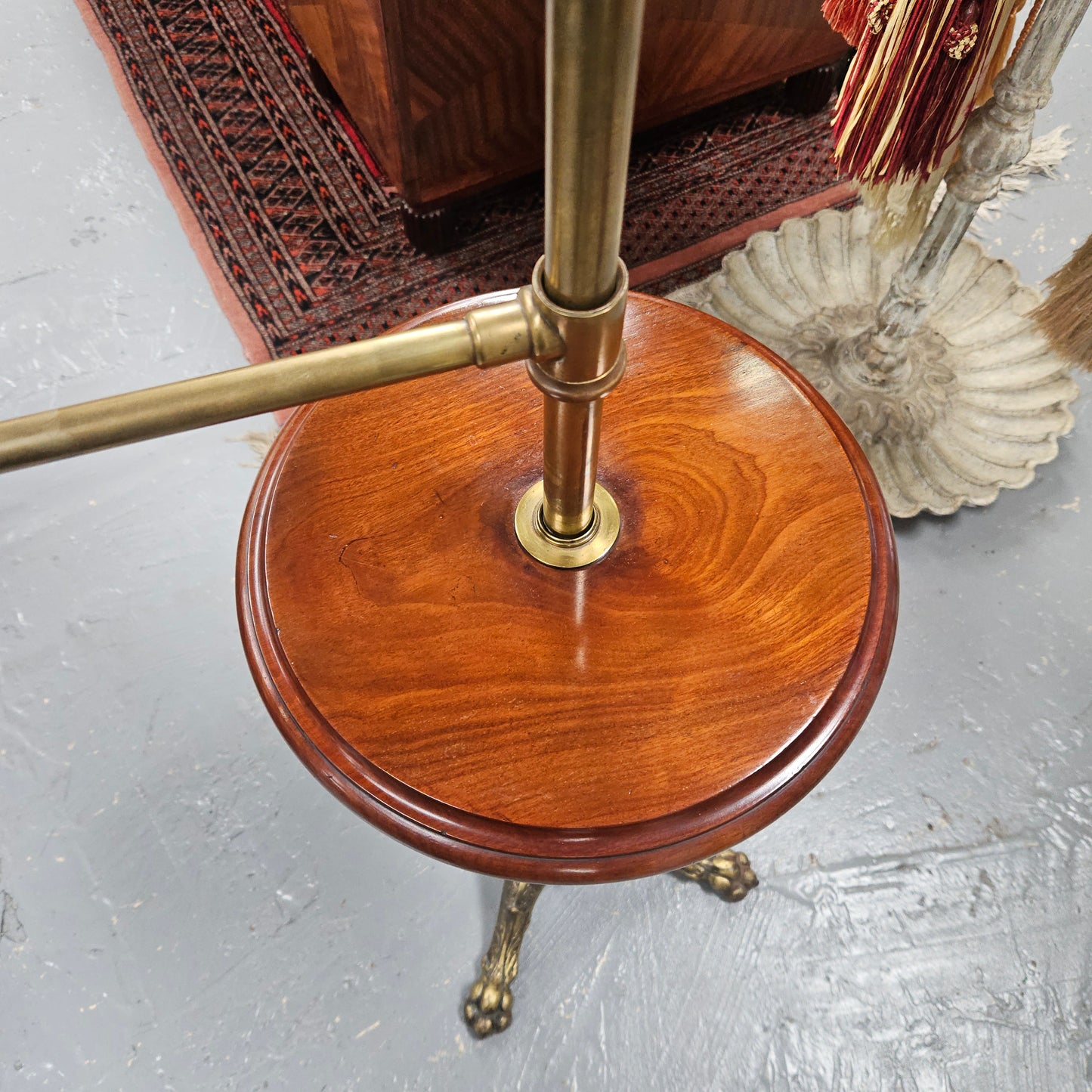 Victorian Adjustable Music Stand with Table