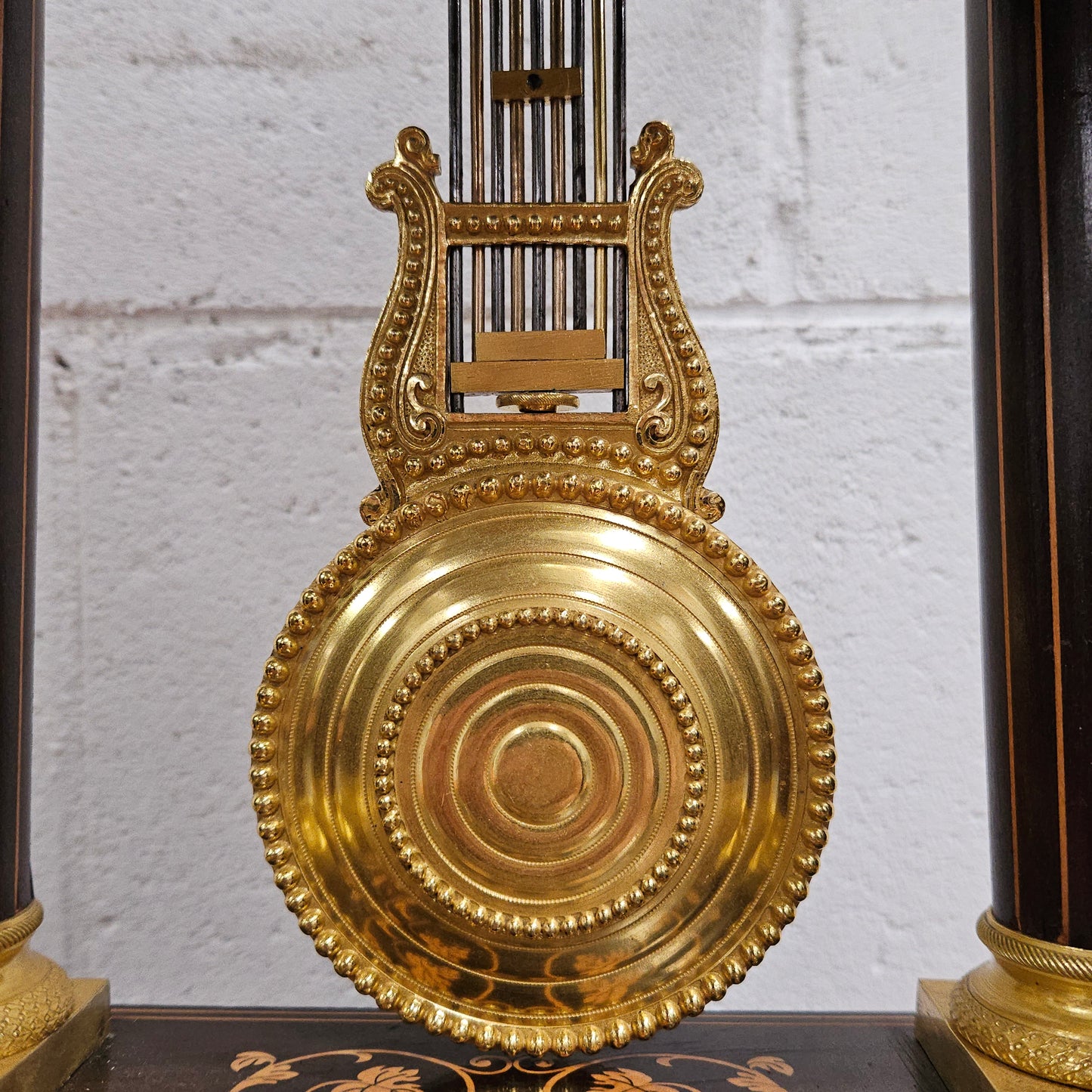 Early 19th Century Charles X Portico Clock