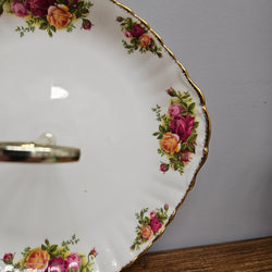 Royal Albert "Old Country Roses" Cake Stand | Antique & Vintage | Moonee Ponds Antiques | Australia Wide Delivery