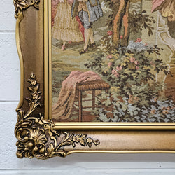 Vintage Framed Classical Wall Tapestry | Antique & Vintage | Moonee Ponds Antiques | Australia Wide Delivery