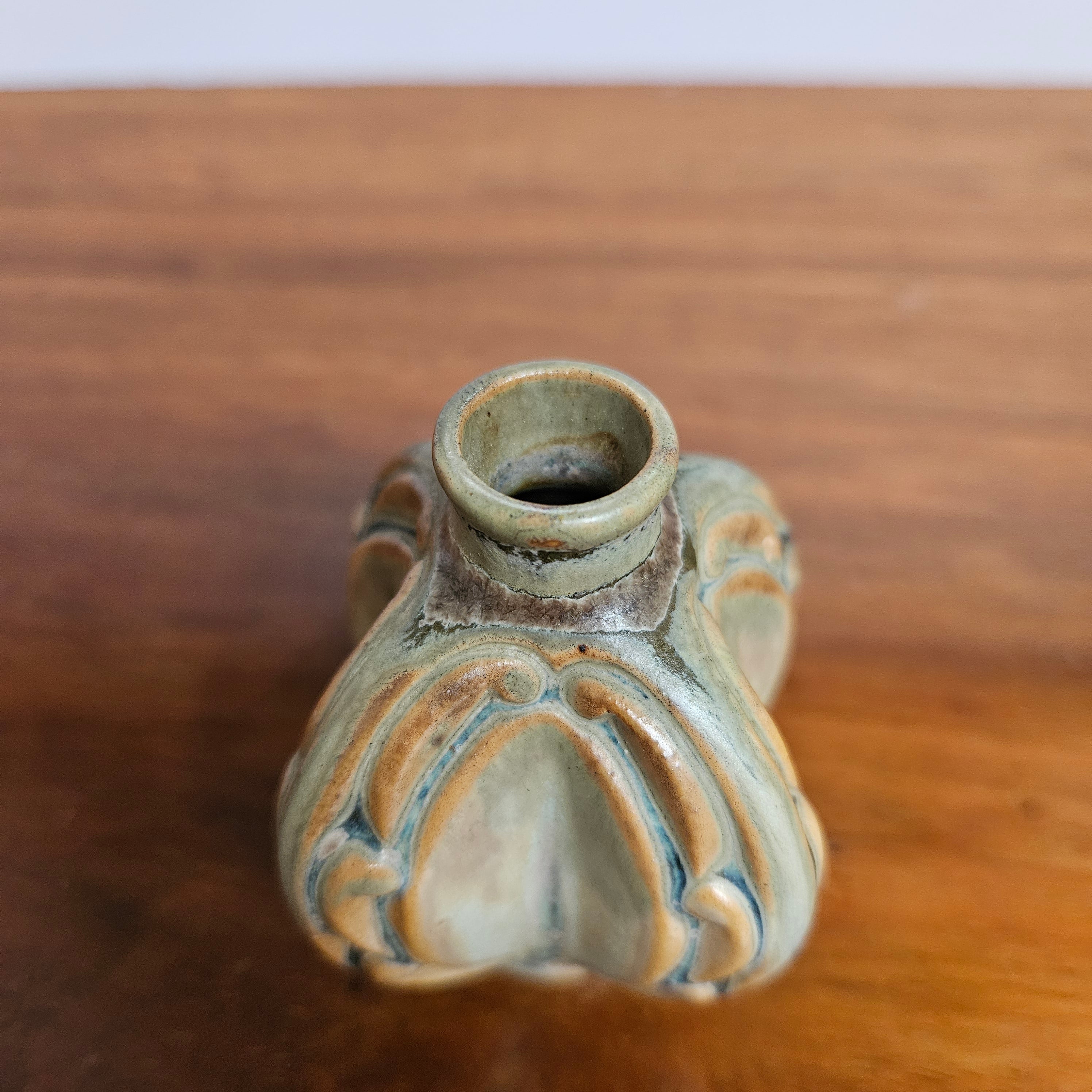 Rare Art Nouveau Denbac Pottery Vase | Antique & Vintage | Moonee Ponds Antiques | Australia Wide
