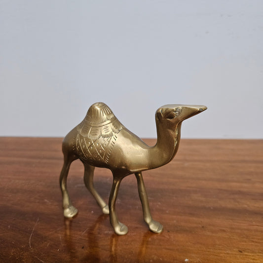 Vintage Brass Camel