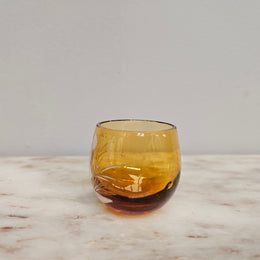 Vintage Mary Gregory Salt