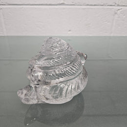 Large Pukeberg  Glass Snail Sculpture