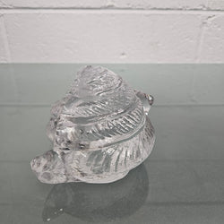 Large Pukeberg Glass Snail Sculpture | Antique & Vintage | Moonee Ponds Antiques | Australia Wide Delivery