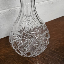 Cut Crystal Decanter with Stopper | Antique & Vintage | Moonee Ponds Antiques | Australia Wide Delivery