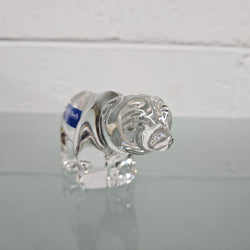 Vileroy & Boch Crystal Bear Paperweight | Antique & Vintage | Moonee Ponds Antiques | Australia Wide Delivery