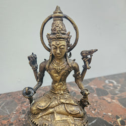 Antique Tibetan Bronze Statue | Antique & Vintage | Moonee Ponds Antiques | Australia Wide Delivery