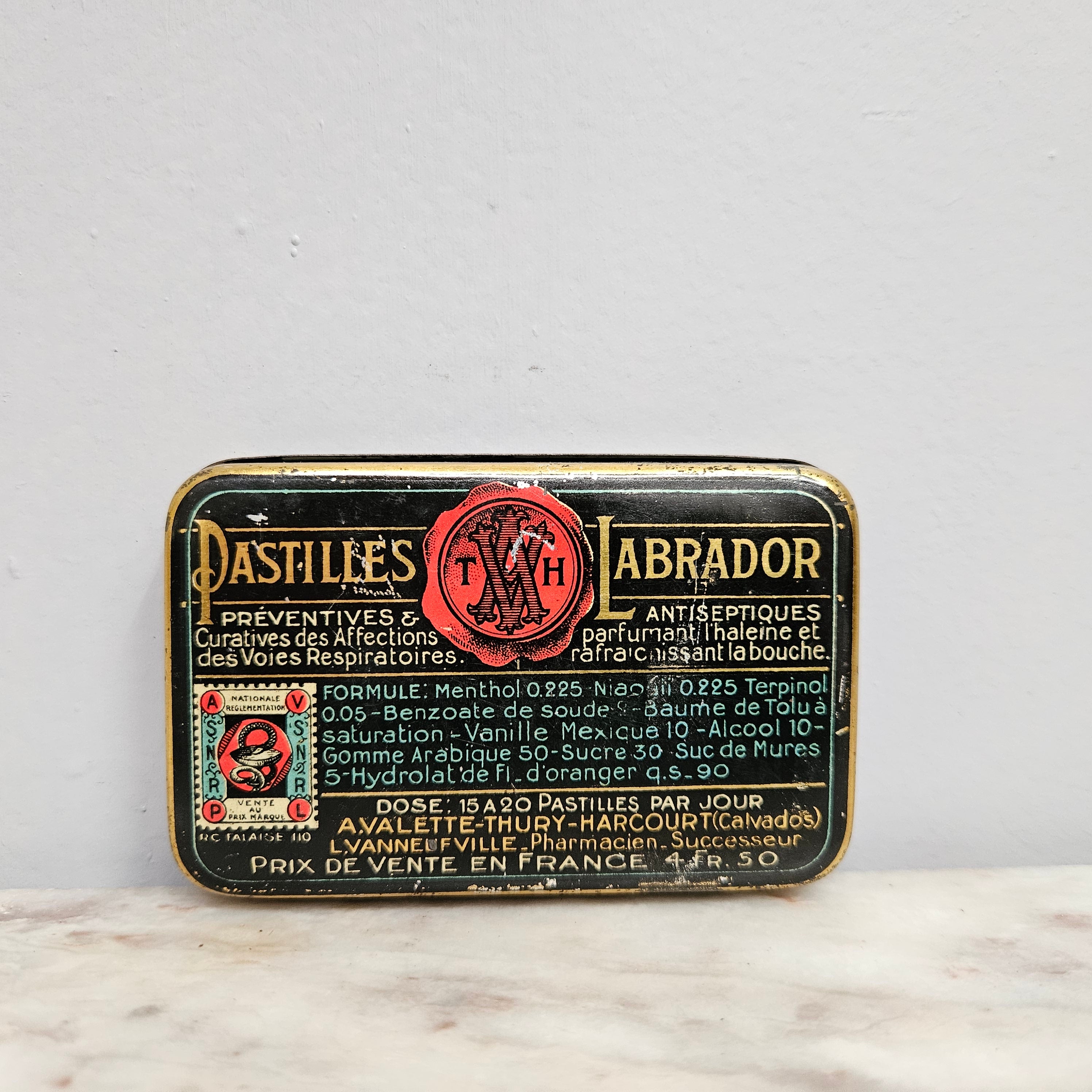 Vintage French Pastilles Tin | Antique & Vintage | Moonee Ponds Antiques | Australia Wide Delivery